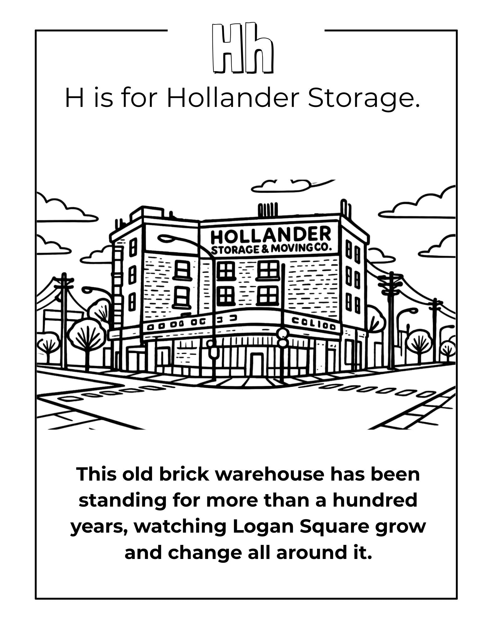Logan Square ABCs Coloring Book