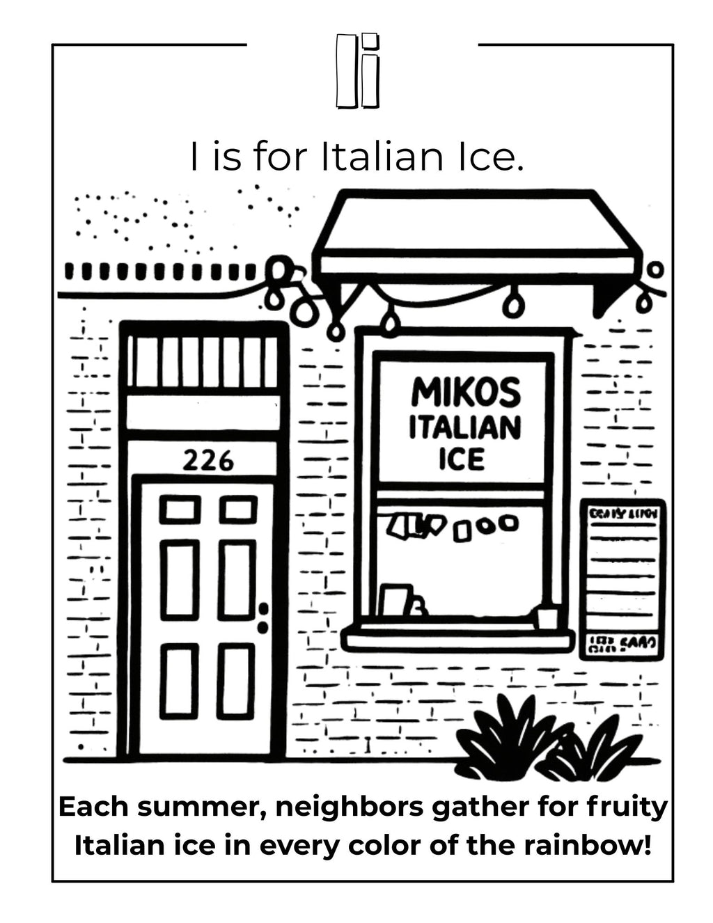 Logan Square ABCs Coloring Book
